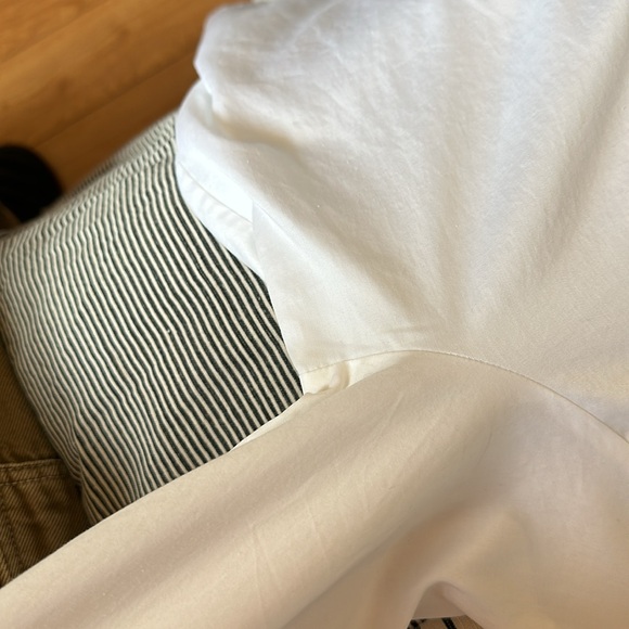 Cos 100% cotton easy fit collared white shirt. Small. - Picture 3 of 3